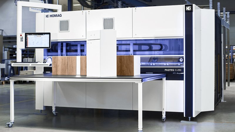 HOMAG PAQTEQ C-250 Packaging Box Carboard Corrugated Machinery