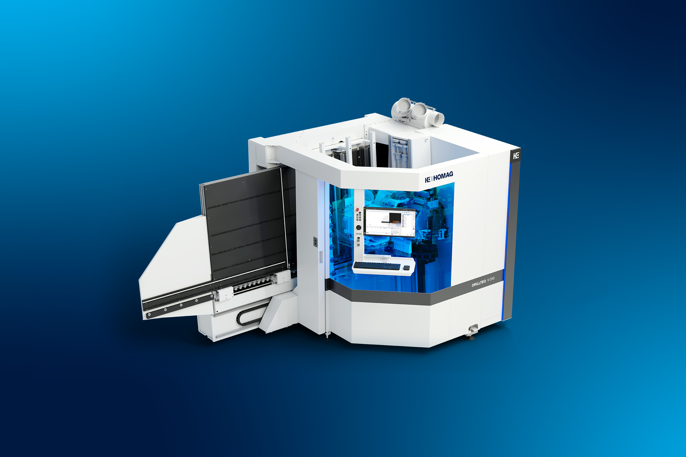 Compact Vertical CNC Processing